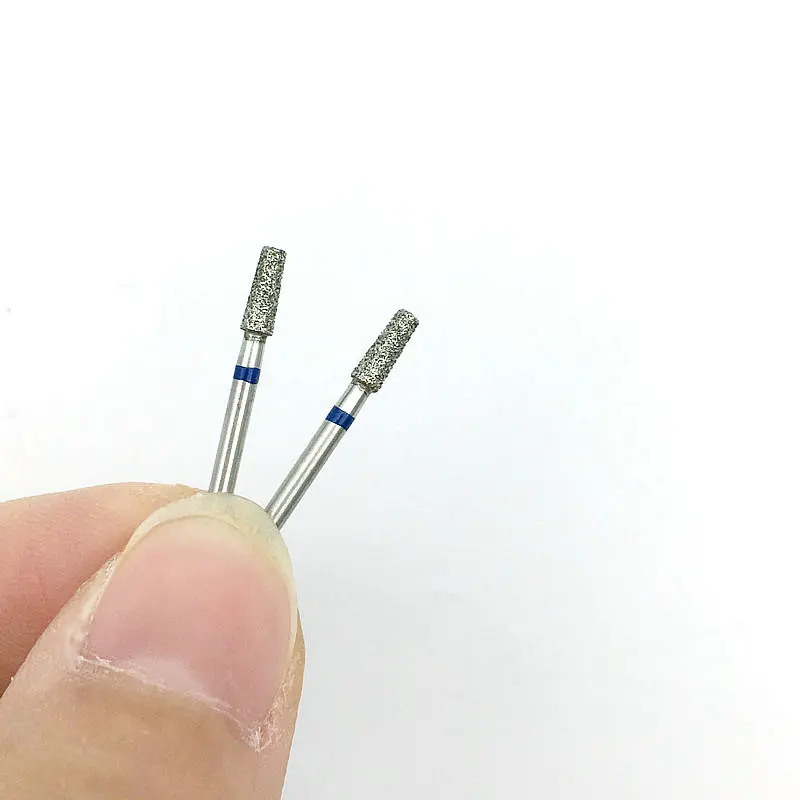 10 шт алмазные стоматологические боры сверла с коническим отверстием