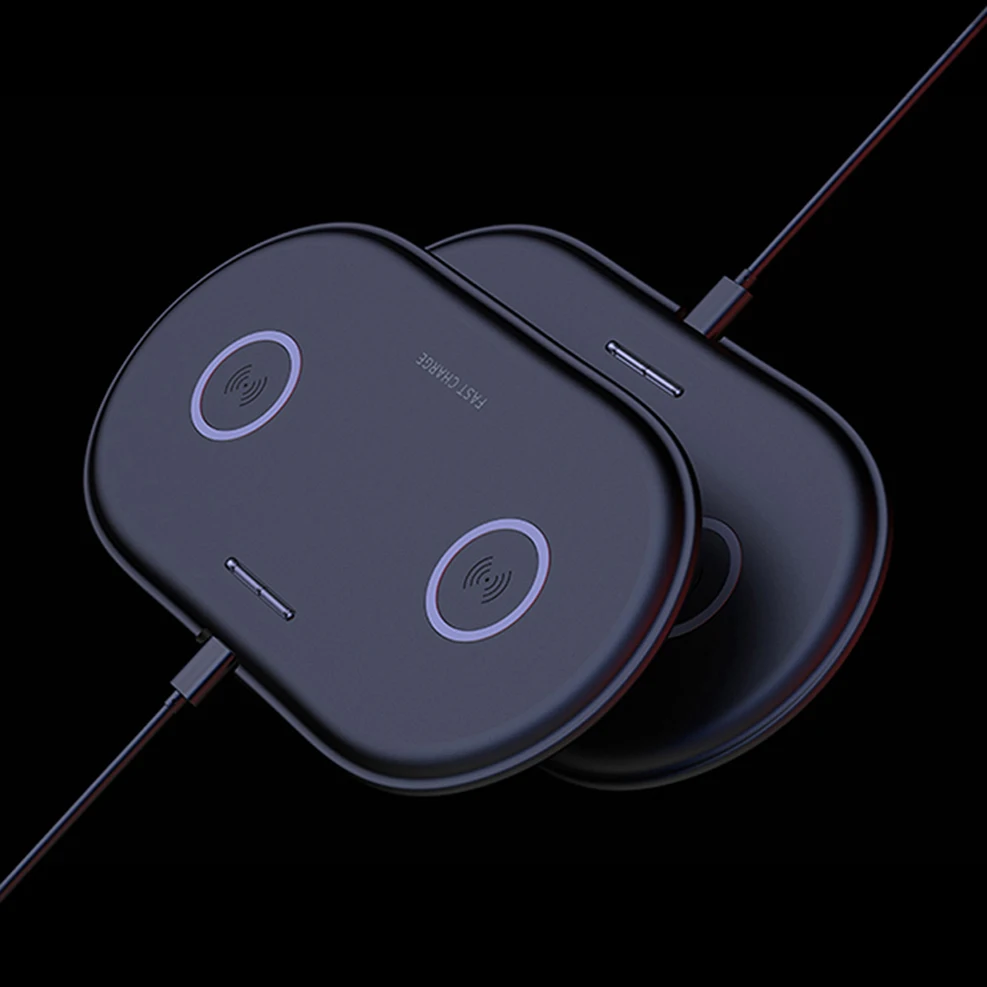 20 Вт Qi Беспроводное зарядное устройство для Airpods Pro iPhone 11Pro XS Max XR 11 8Plus Samsung S20 S10 S8 S9