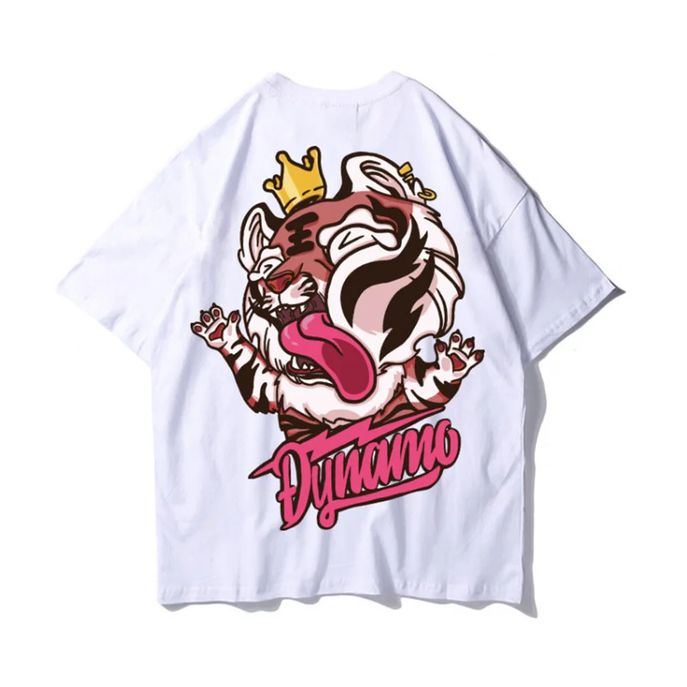 

Fashion Printed T-shirt Unisex Streetwear Short Sleeve Street Trend T-shirt Summer Loose Harajuku Top Large Size Casual Shirt
