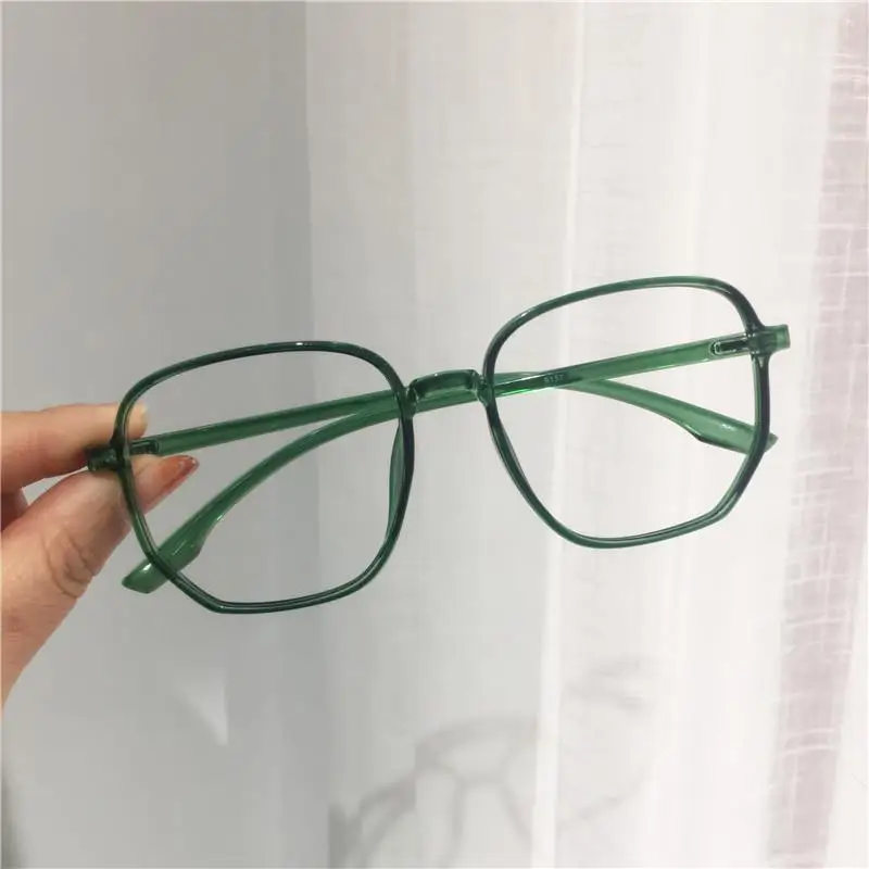 

Light Small Square Frame Transparent Women Glasses Anti-blue Light Retro Art Multi-color Optional Trending Products Fashion 2021