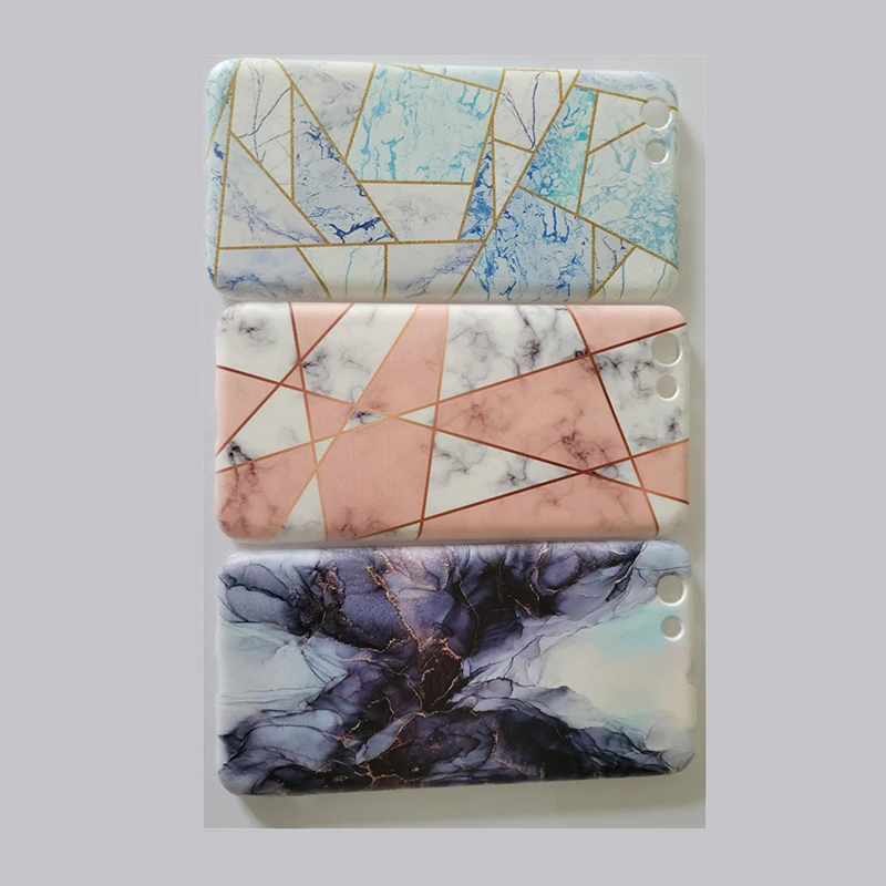 Силиконовый чехол для huawei Honor 3C 3X 4 4A 4C 4X 5C 5A 5X 6 6A 6C 6X 7i Pro с геометрическим мраморным
