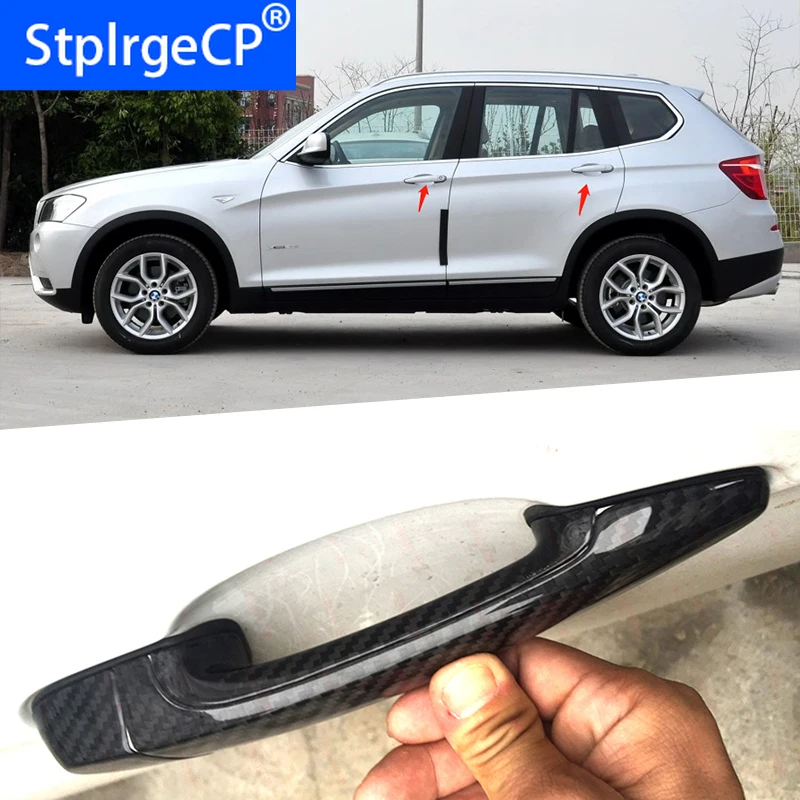 Для BMW x3 E83 F25 xDrive35i xDrive28i xDrive20d M sport 2011 17 аксессуары 100% Настоящее углеродное волокно