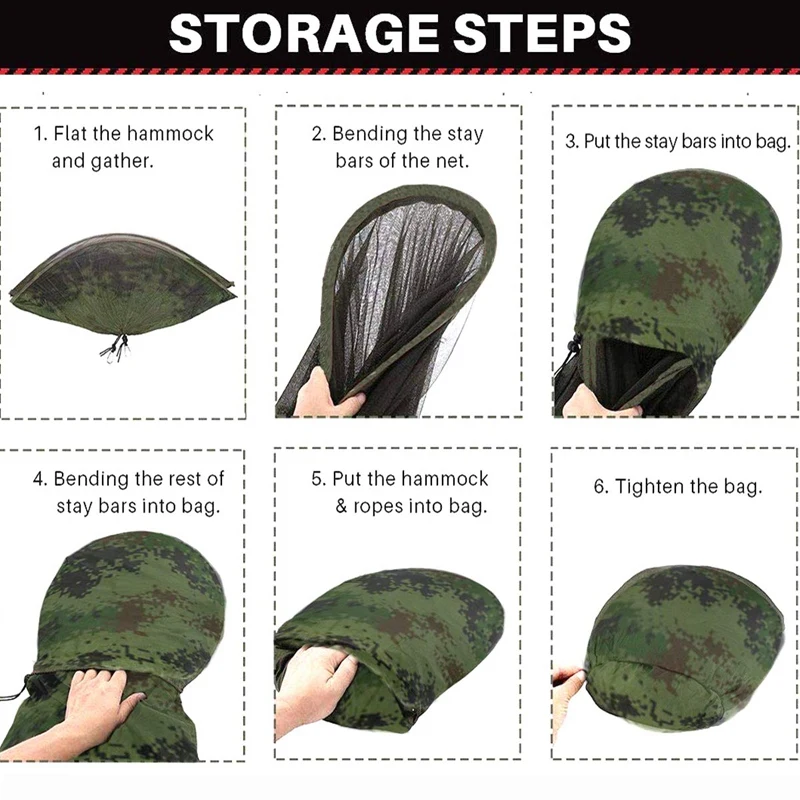 JEYL кемпинговые гамаки с москитной сеткой портативный быстро открывающийся гамак