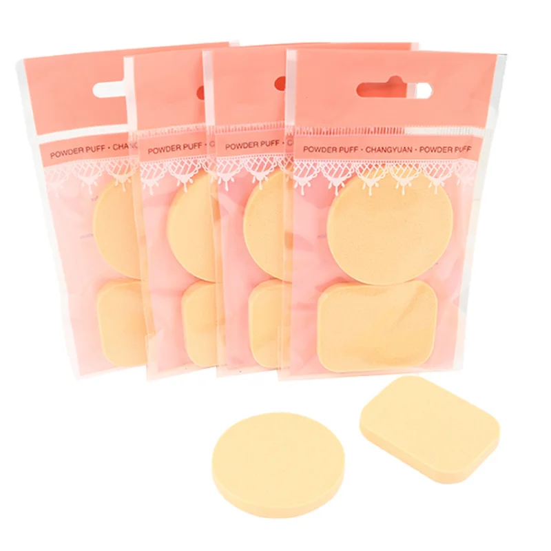 Spong 2 шт. губка для макияжа губки гладкого тонального крема женские инструменты