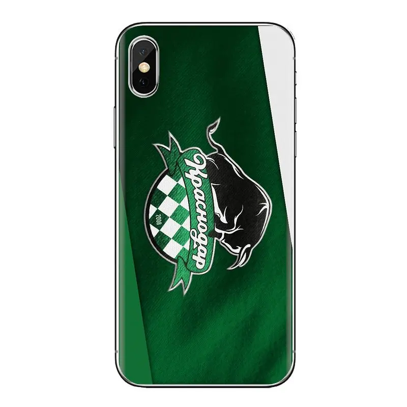 Мягкие прозрачные чехлы с логотипом FC Krasnodar Byki футбол для huawei mate Honor 4C 5C 5X6X7 7A 7C 8 9 10