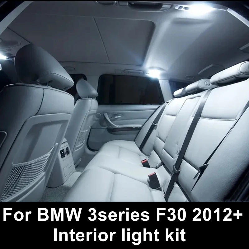

16x Canbus Car Led interior light kit for BMW 3series F30 2012+ car accessories Error Free LED dome Trunk interior light