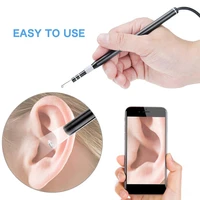medical ear endoscope 3 in 1 ear cleaning tool hd visual ear spoon multifunctional earpick mini camera android pc ear otoscope
