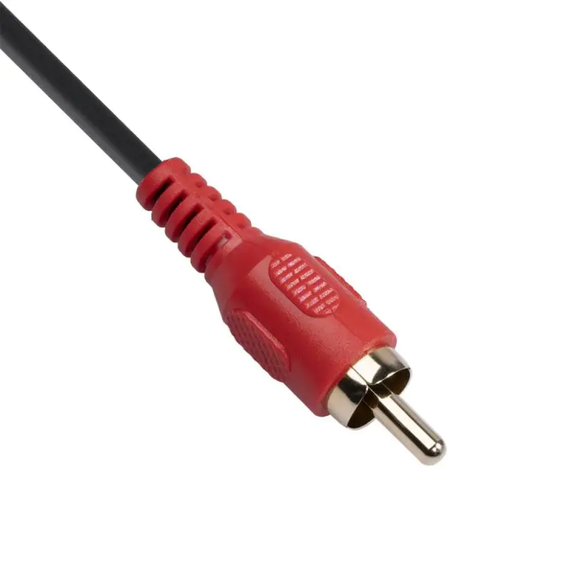 1 5 м двойной 6 35 до 2 RCA кабель Линия к усилителю аудиосигнала позолоченная линия