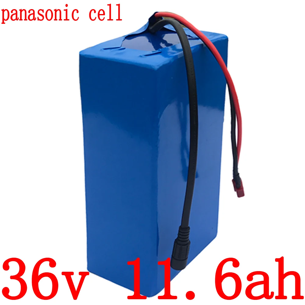

36V Lithium ion battery 500w 36v 11.6ah electric bike battery 36V 12AH Lithium battery use panasonic cell with 42V 2A charger