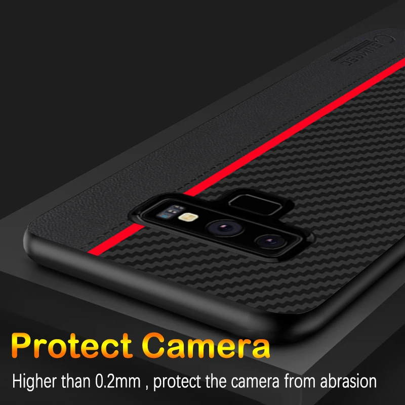 Для samsung Note 9 чехол CENMASO Fiber защитный чехол для samsung Galaxy S11 S8 S9 S10 5G Plus S10e Note 9 10 Plus чехол