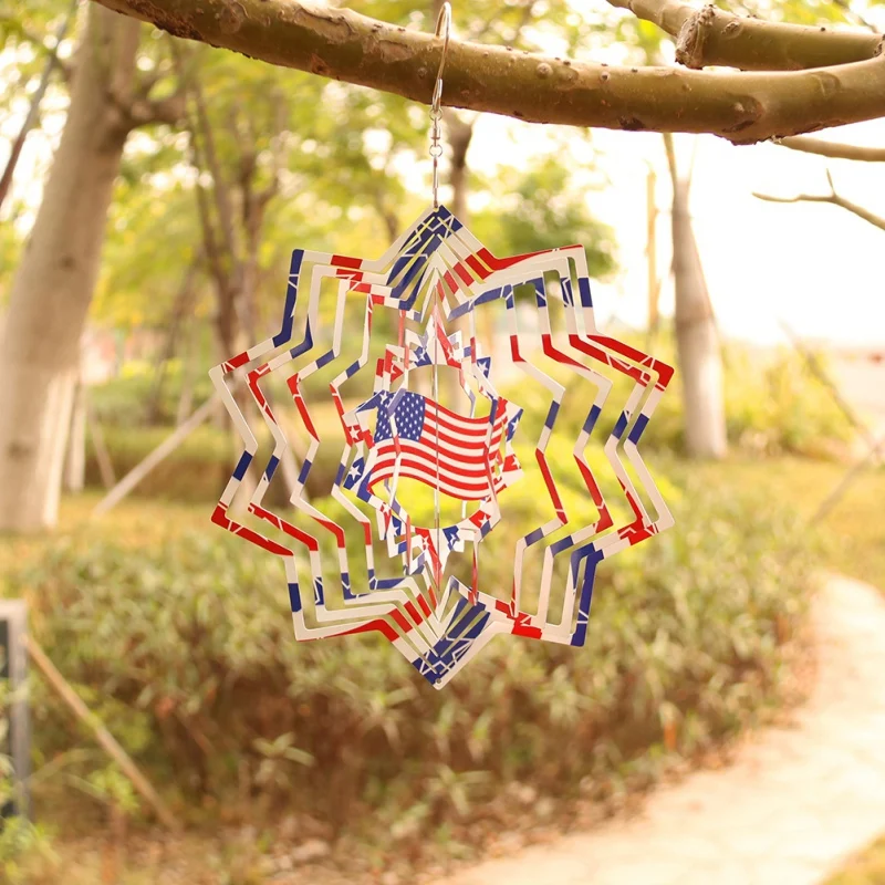 

For Outdoor Garden DecorationDynamic Metal Wind Trimmer 3D Ornaments Practical and durable Summer Home Decor Accessories