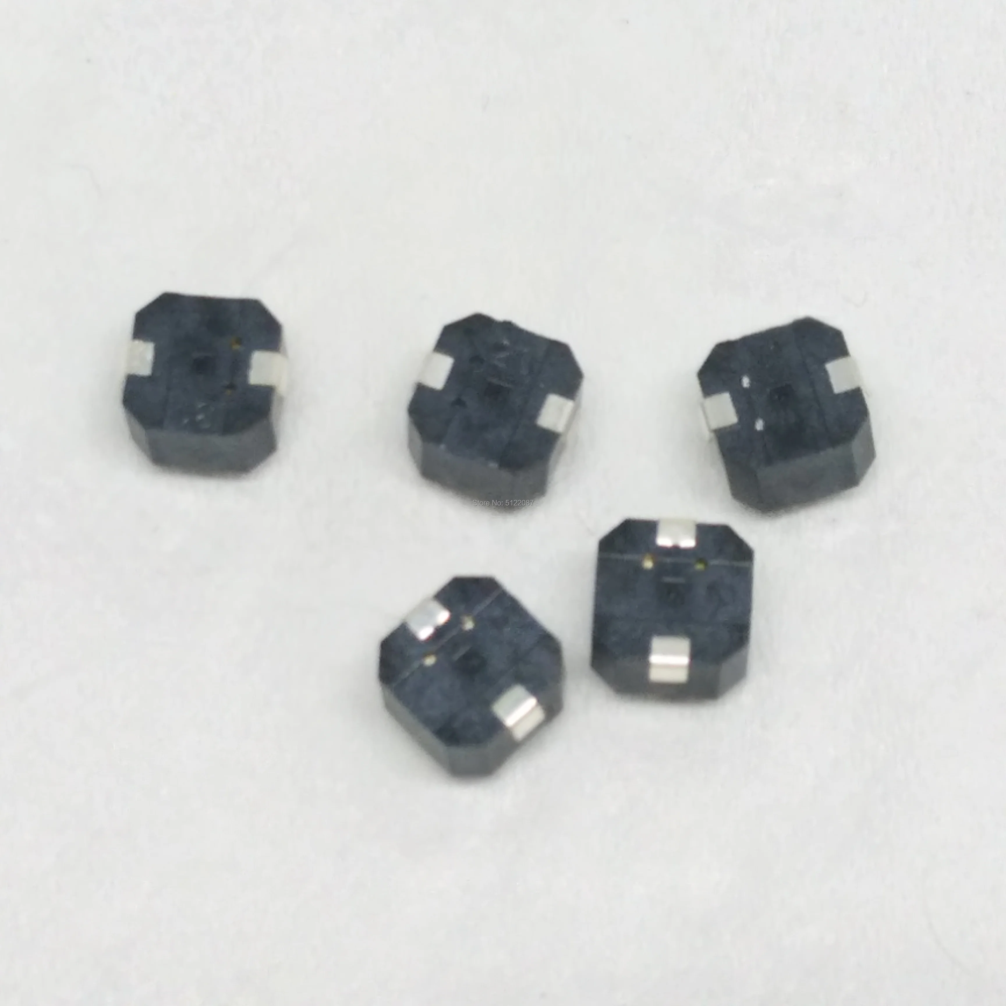 10 шт./лот без звука 6*6*5 SMD бесшумный кнопочный переключатель силиконовая