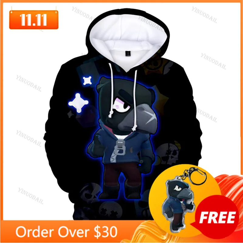 

Shooter Children's Crow Shoot Game 3D Print Hoodie Womens Clothing Sweatshirts Thin Women Kids Tops 2021 Boys Girls