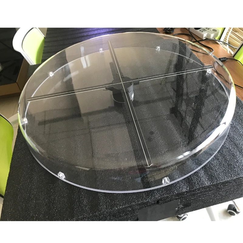 Dseelab 65X 3d Голограмма вентилятор с защитной акриловой крышкой | Электроника