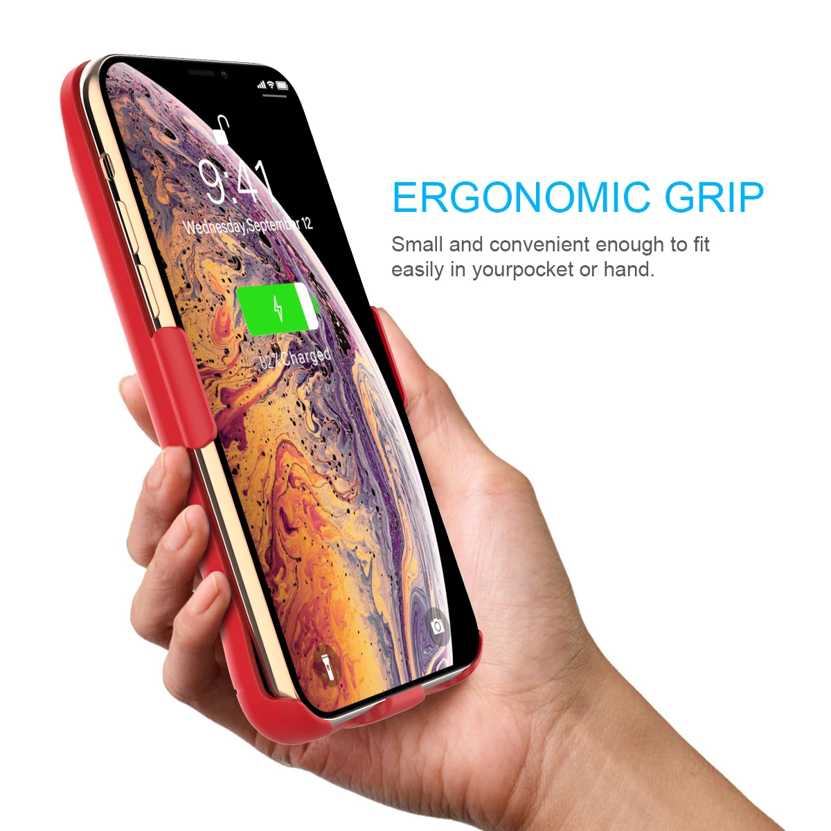 Для iPhone 11 Pro Max 6 5 дюймов 6200 мАч зарядное устройство чехол внешнее резервное power Bank