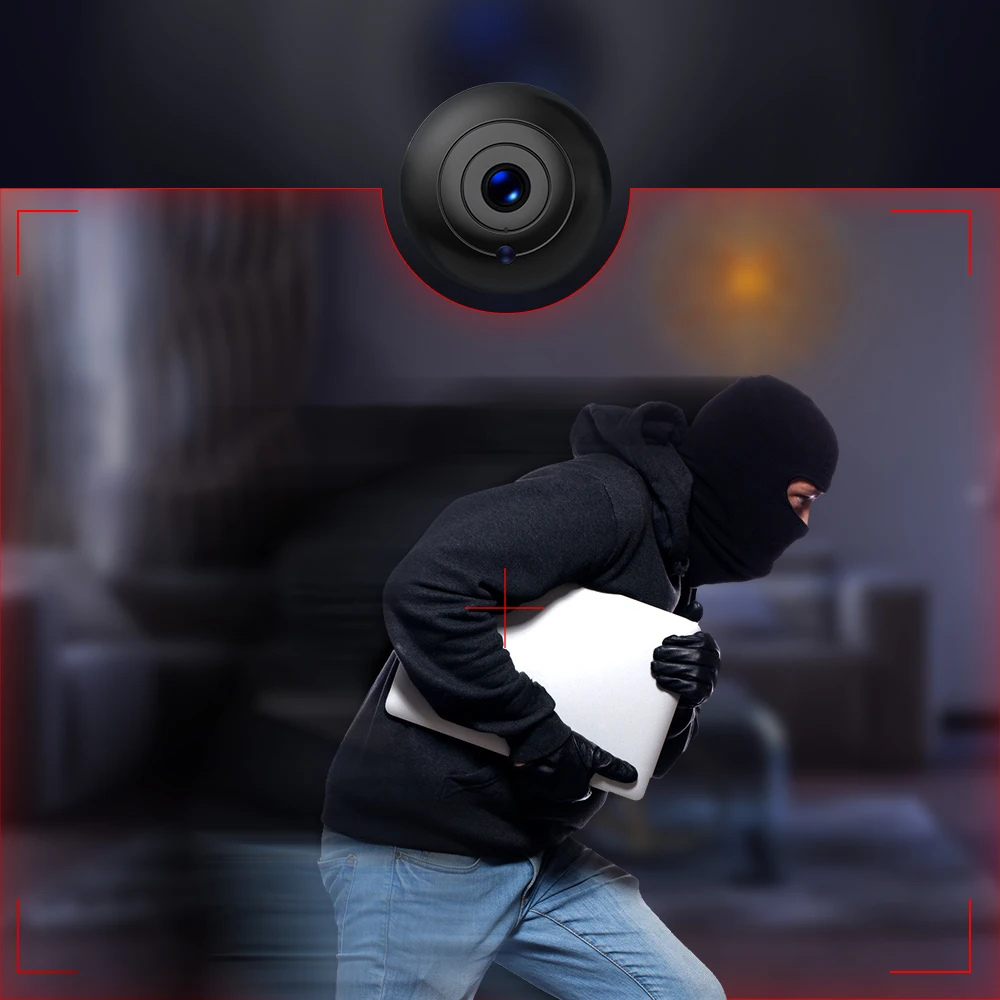 P1 Wireless Secret Camera Surveillance Chargeable Motion Detect Real-Time Video Remote Viewing WiFi | Электроника