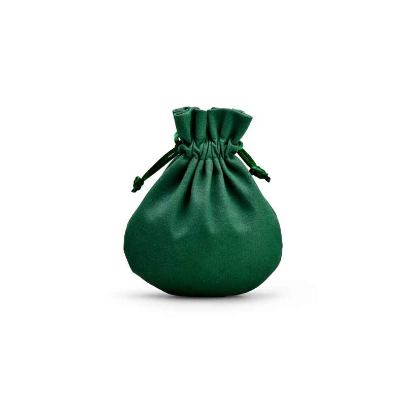 

OIRLV Jewelry Bag Microfiber Necklace Ring Organizer Pouch Green Blue Jewelry Packaging Gift Bag Jewelry Storage Pouch