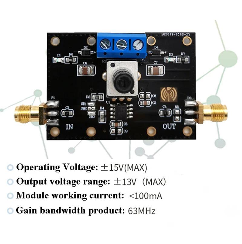 OP37 малошумный Высокоточный операционный усилитель OP AMP модуль температурный