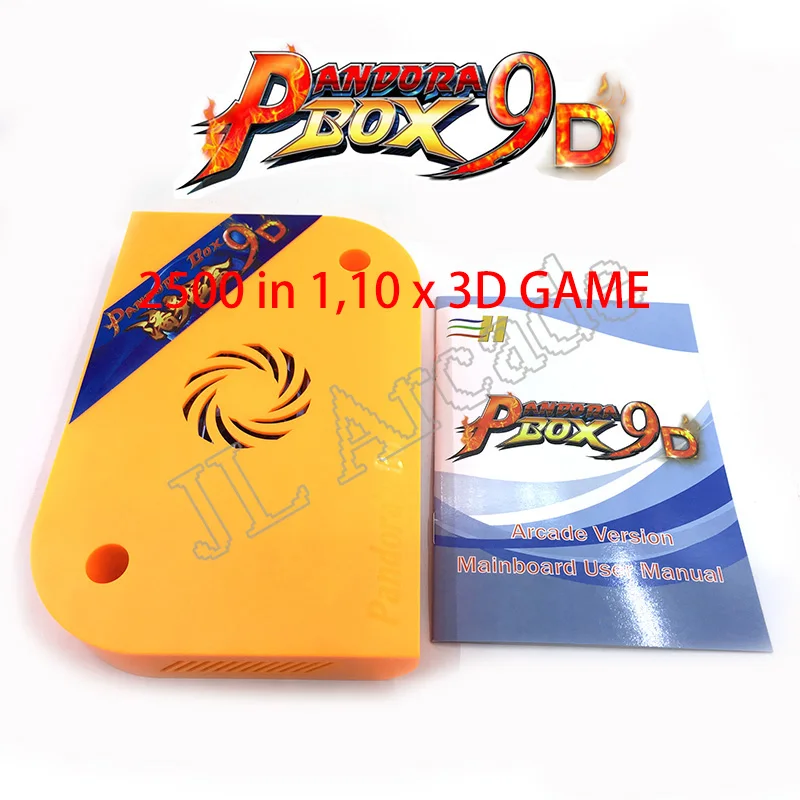 

100% Pandora box 9D 2226 in 1 / 2500 in 1 arcade version HDMI VGA For arcade cabinet support 3P 4P game usb Gamepad 3D Games