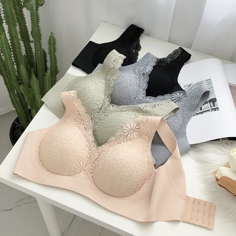 

Бюстгальтер без следов, без стальных косточек, поглощающий пот, дышащий, для сна, бюстгальтер без косточек, новинка