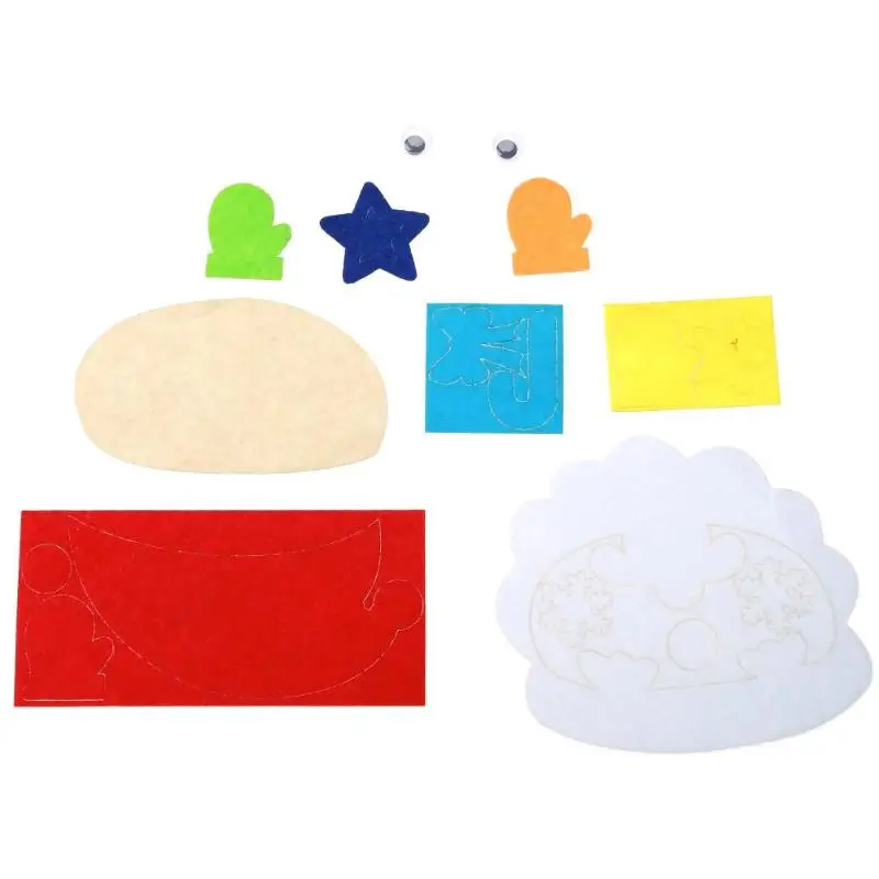 

Xmas Baby Kids Educational Hat Craft Kit Handmade DIY Christmas Hats Toy