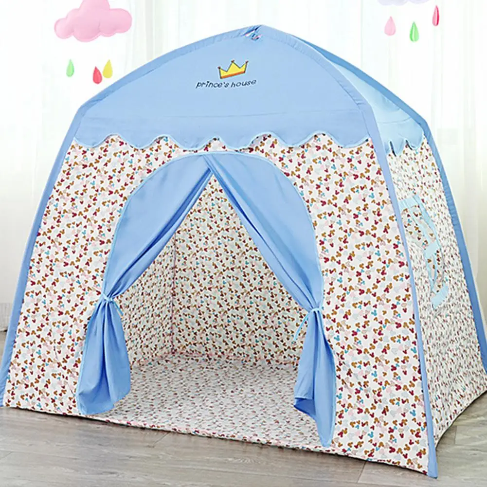 Палатка детская портативная бассейн для шаров Замок принцессы девочек маленький
