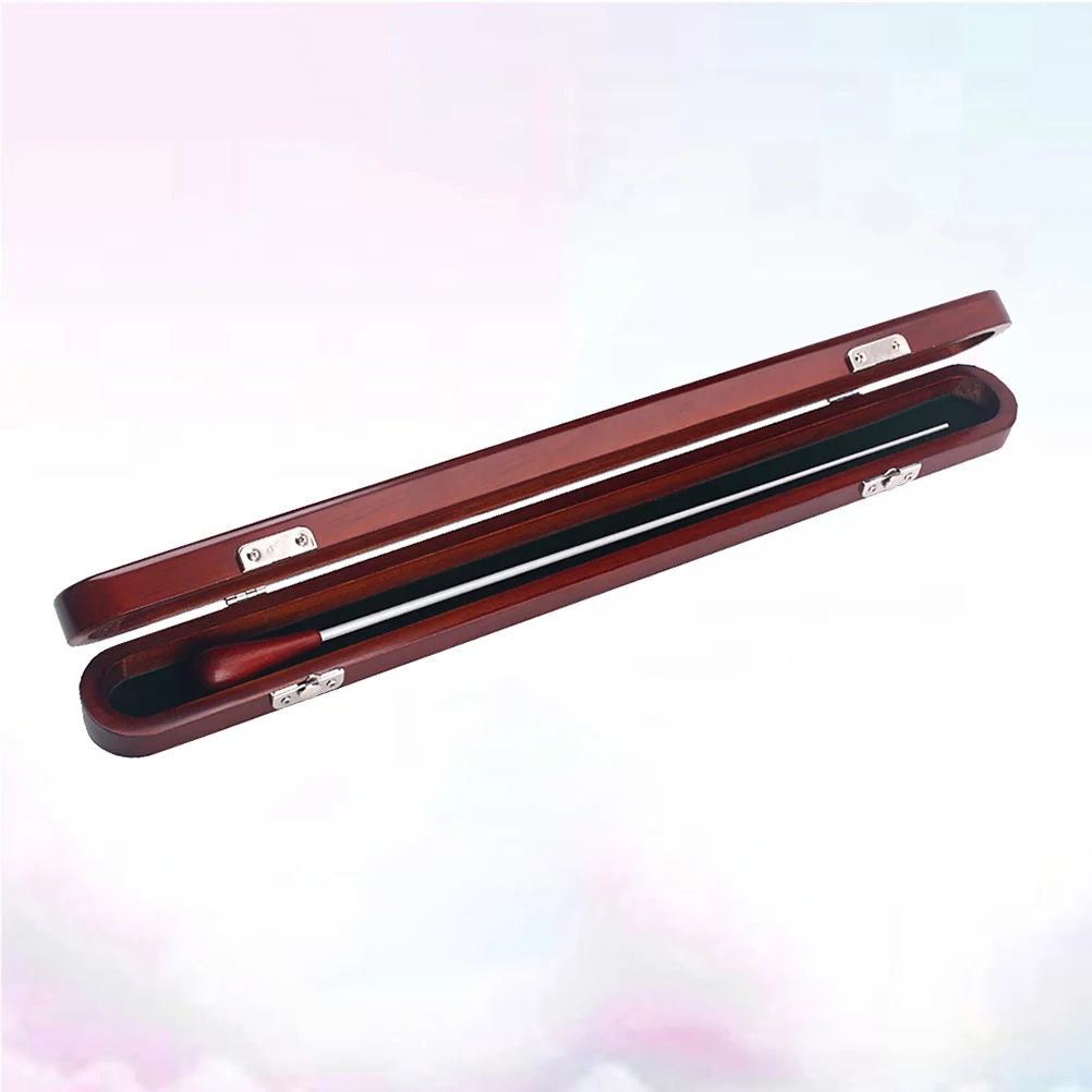 

Rosewood Wooden Band Director Orchestra Conductor Conducting Baton with Storage Box R135C (Brown)