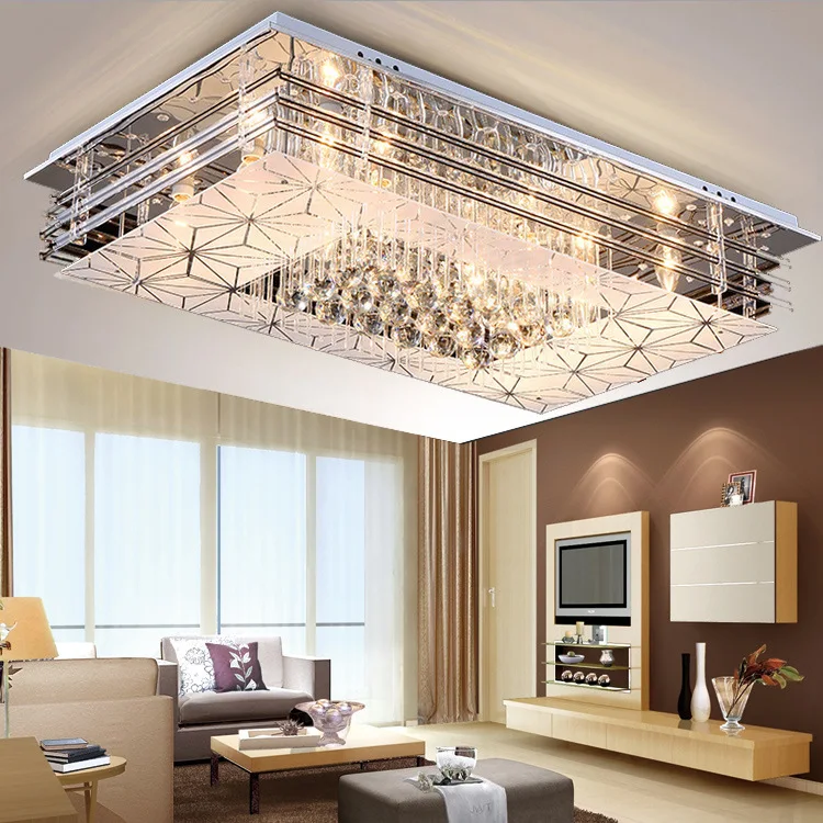 Современный простой светильник светильники K9 Хрустальный зал спальня гостиная