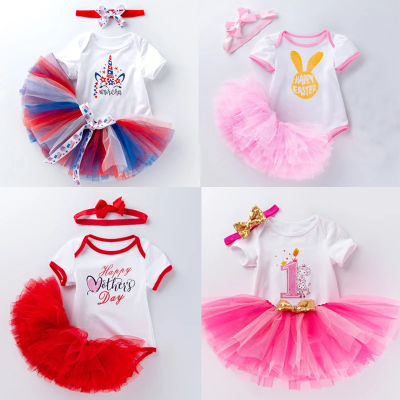 Новинка 2020 года костюмы для пасхи одежда маленьких девочек боди новорожденных