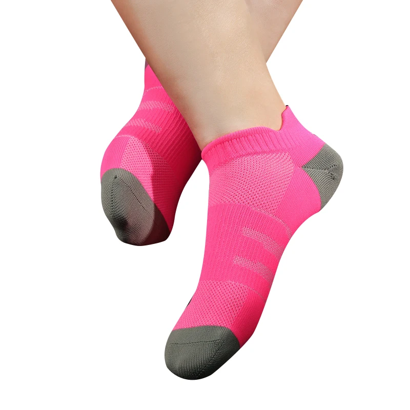 

1 pair Professional Ankle Socks Women Men Quick Drying Anti-slip Stretch Hosiery Outdoor Marathon Running cycling socks Y7