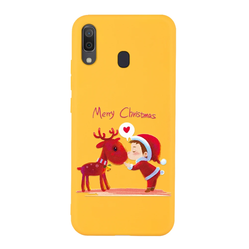 07 Чехол из ТПУ с узором чехол для samsung A10 A20 A30 A40 A50 A70 A750 A7 чехол веселый рождественский подарок 40 70 30 20 10 A40 40A 70A чехол - Цвет: 07