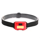 Cob светодиодный мини-головка светильник фонаря ламповый патрон светильник 3 режима Водонепроницаемый налобный фонарь вспышка светильник головка для кемпинга на открытом воздухе Рыбалка красный