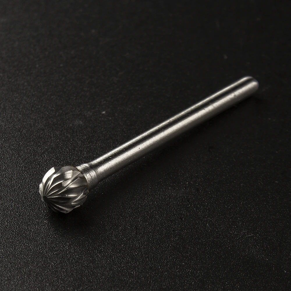 

Milling Cutter Rotary Tool Burr 3mm Shank 1 PC Tungsten Carbide Double Grain for Dremel Grinding Tool for Metal /Marble /Jade