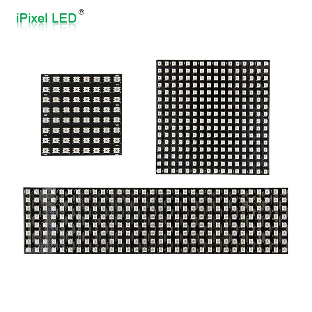 Flexible Dot Led Matrix Module SK9822 Control LED Display | Освещение