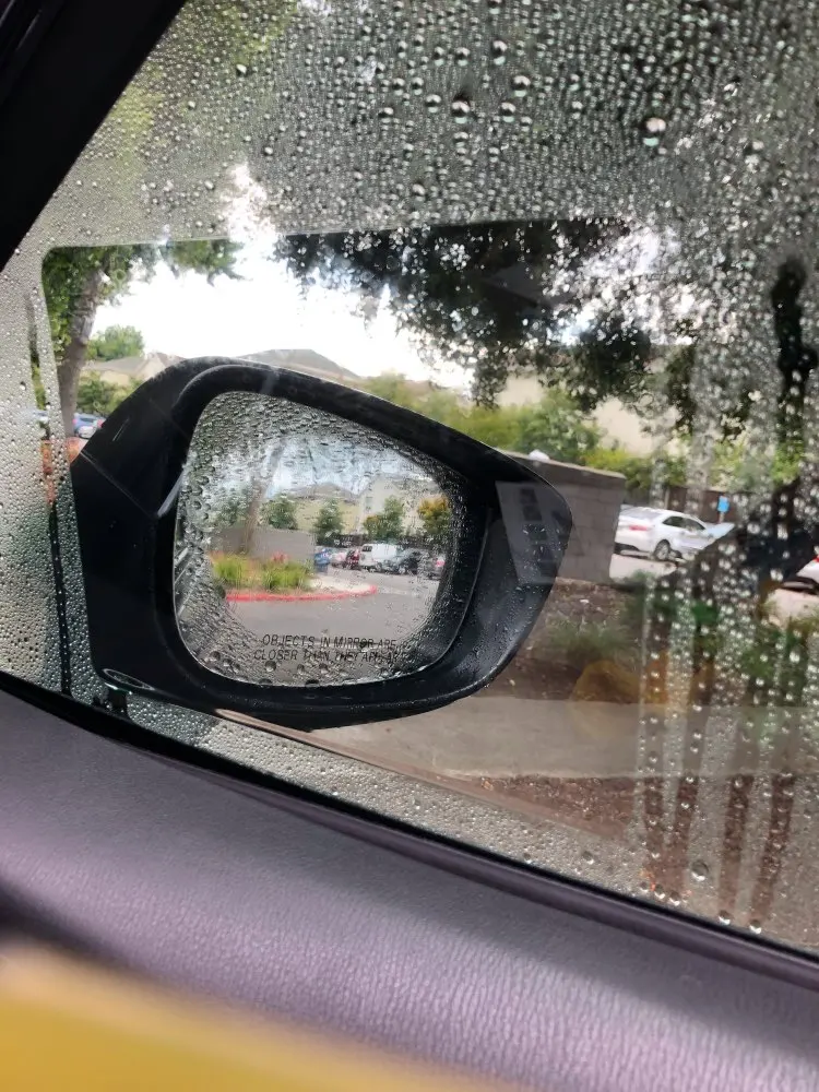 2Pcs Car Rear Mirror Protective Film Anti Fog Window Clear Rainproof Rear View Mirror Protective Soft Film Auto Accessories