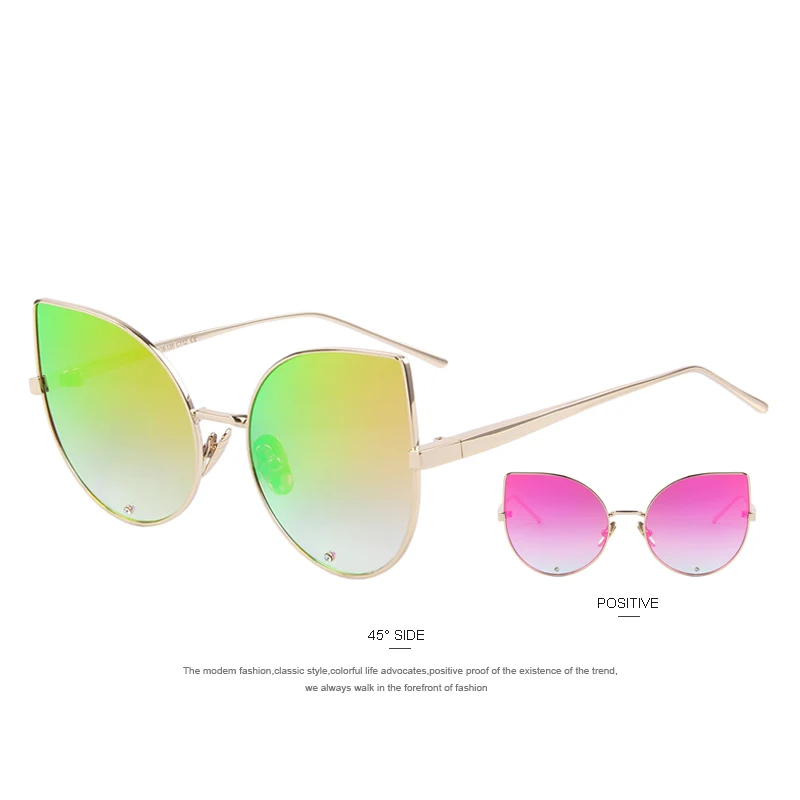 Женские солнцезащитные очки кошачий глаз MERRYS классические брендовые