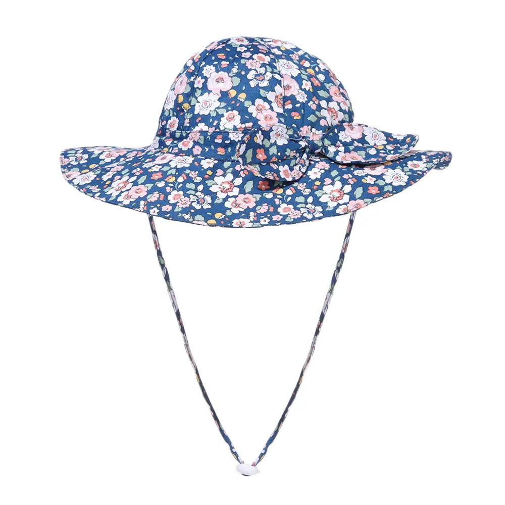 

Summer Baby Sun Hat Boys Cap Children Panama Unisex Beach Girls Bucket Hats Cartoon Infant Caps UV Protection