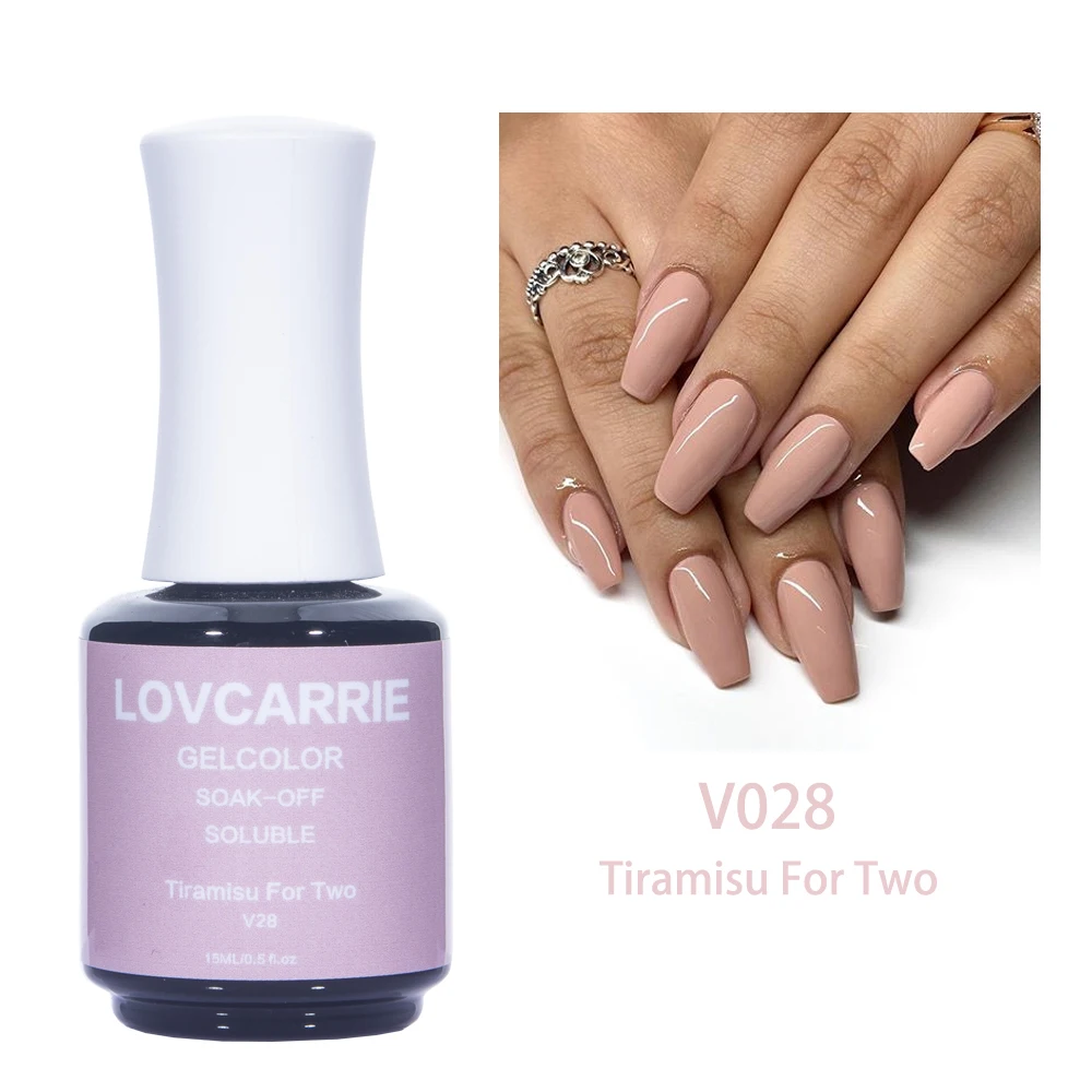 LOVCARRIE 15 мл Белый Гель лак желе розовый УФ гель Лаки Гибридный Полупостоянный 2020