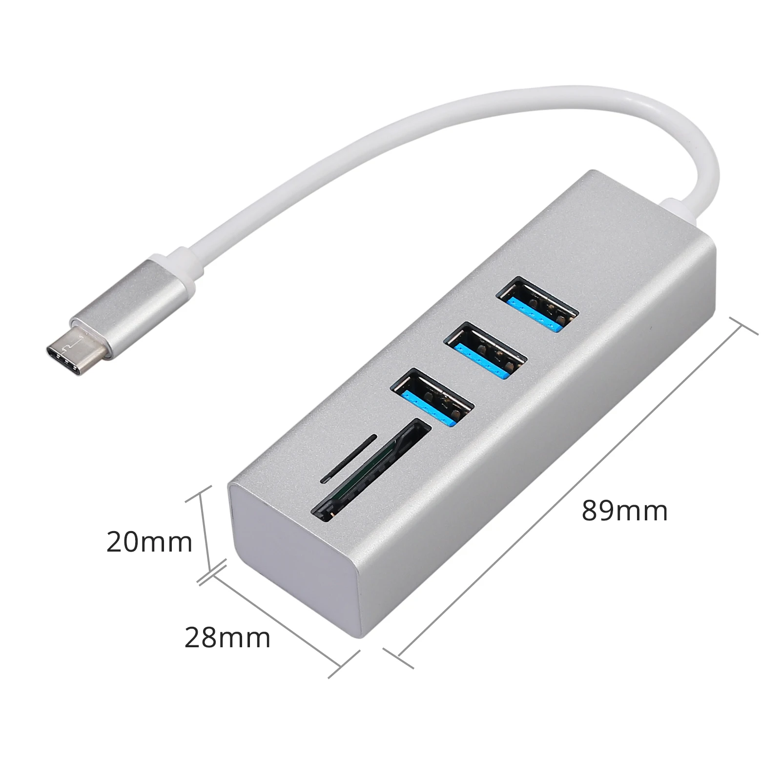 LiNKFOR USB Type C to 3.0 Adapter Support SD/Micro SD/TF Card Reader For MacBook Pro Galaxy S9 | Электроника