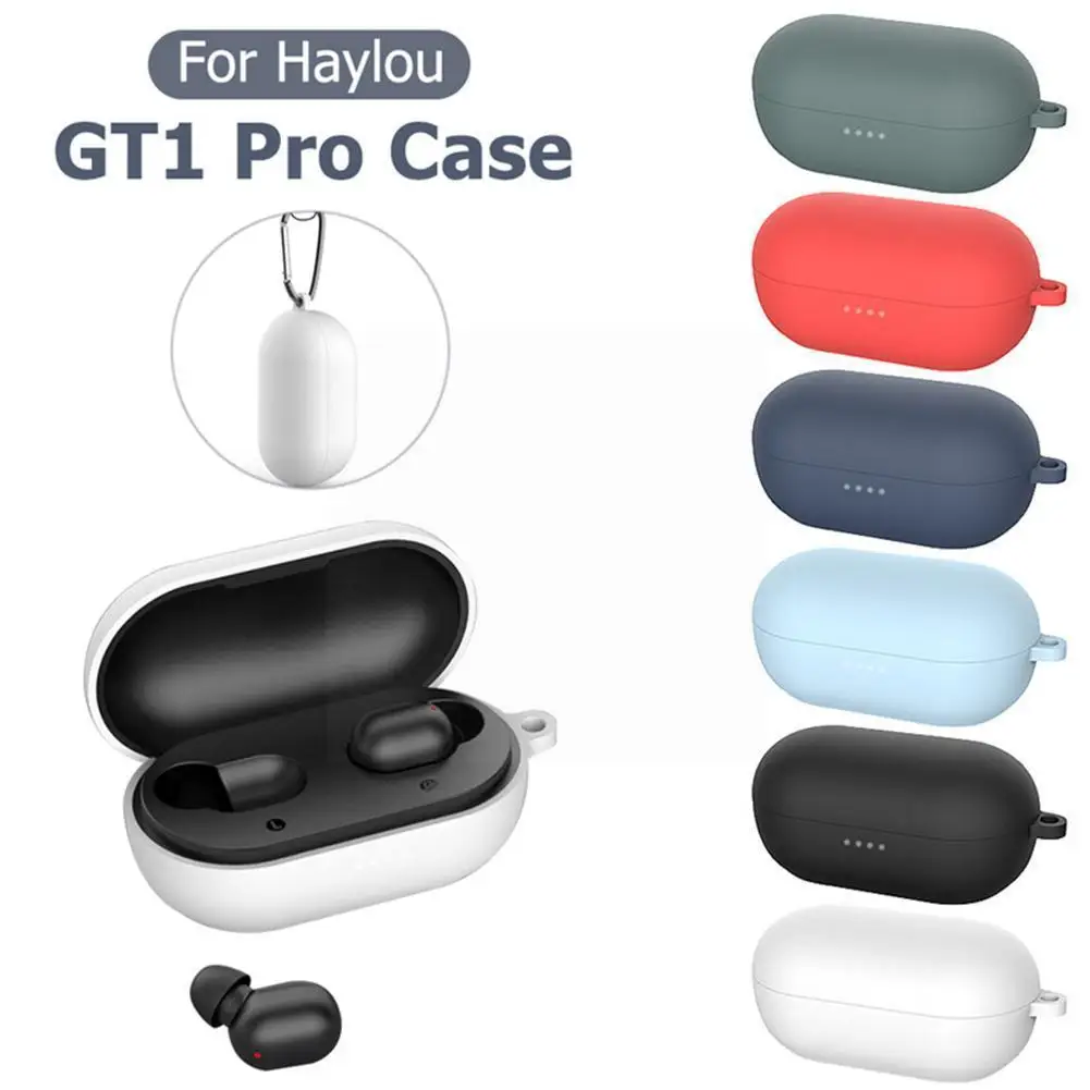 

Silicone For Haylou Gt1/gt1 Pro Earphone Protective Pro Buckle For Haylou Anti-lost With Gt1 Bluetooth Cover Headset R6z0