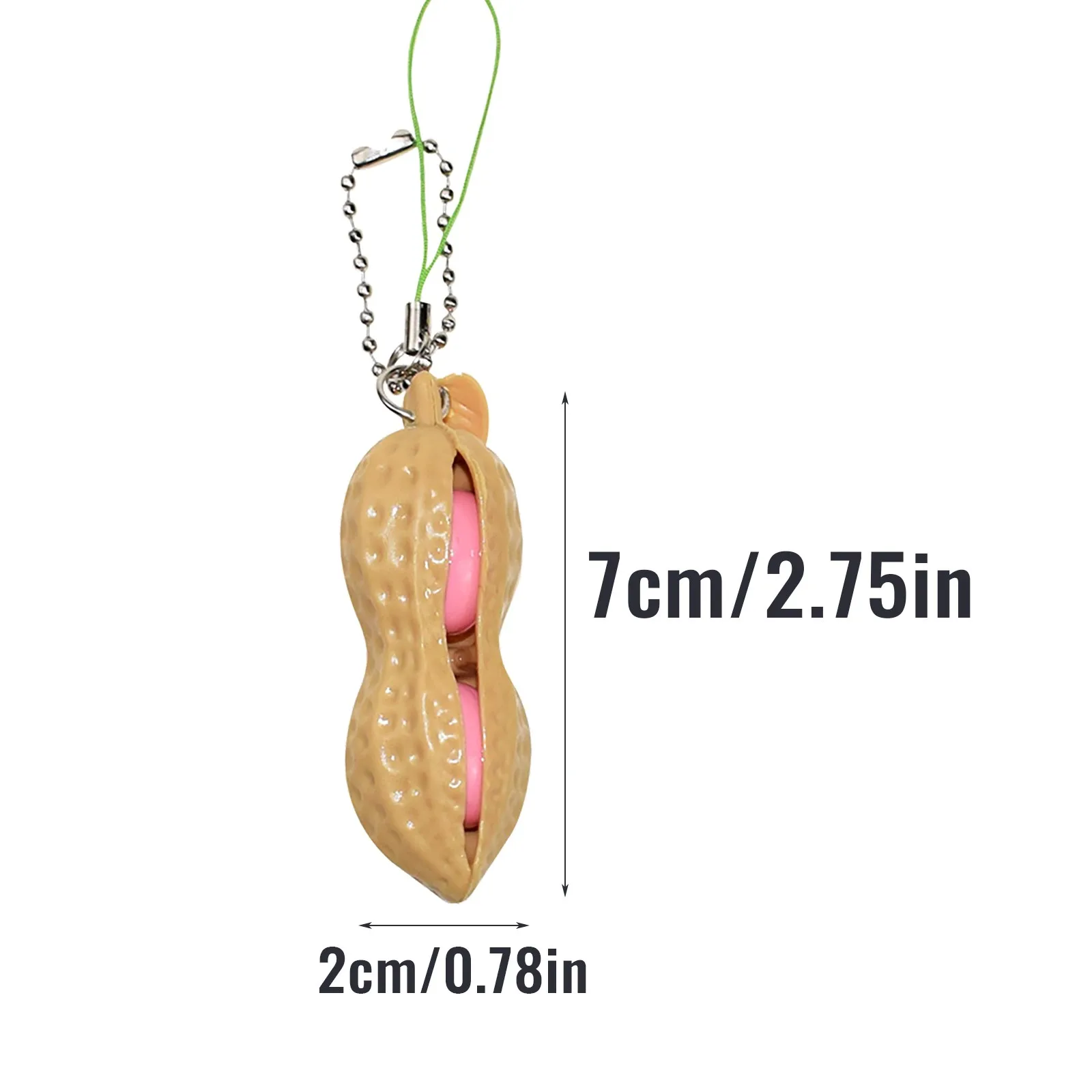 

Squeze Ben Stress Relief Fidget Bn Toys Keychain Improve Focus Toys Squishy Infinite Squeeze Edamame Bean Pea Expression