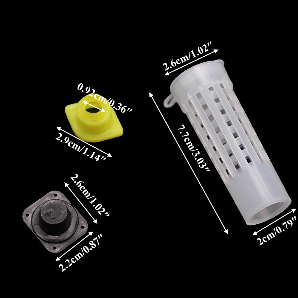 10 шт. пчеловодства пластиковая чашка для клетки коробка защитный чехол защитное