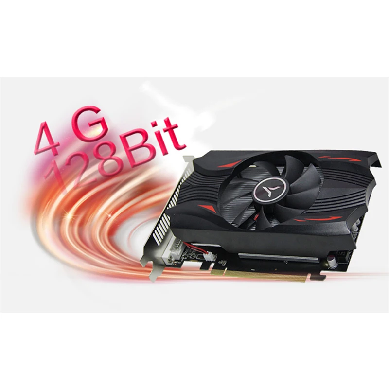 

Yeston RX560D-4G D5 TA Graphic Card 1176-6000MHz 4G 128bit GDDR5 Gaming Graphics Card with DP + HDMI-Compatible + DVI-D