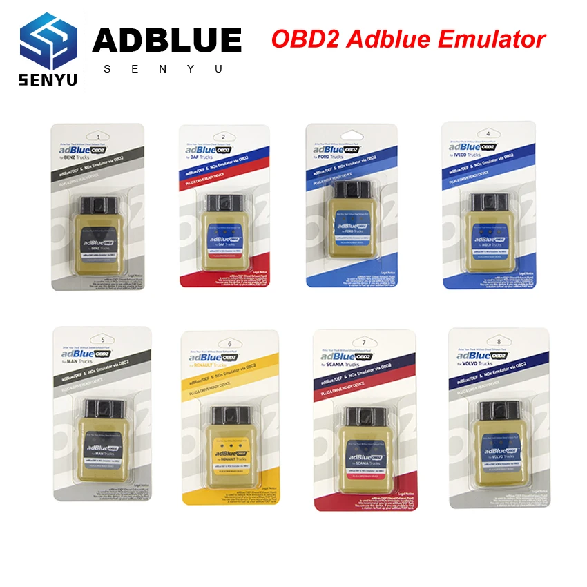 Эмулятор OBD2 для Евро 4/5/6 для Volvo для грузовика Scania AdBlueobd2 коробка для RENAULT/IVECO DAF эмулятор Adblue