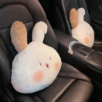 car headrest neck pillow car lumbar support cushion pillow creative cute car lumbar support comfortable driving gift