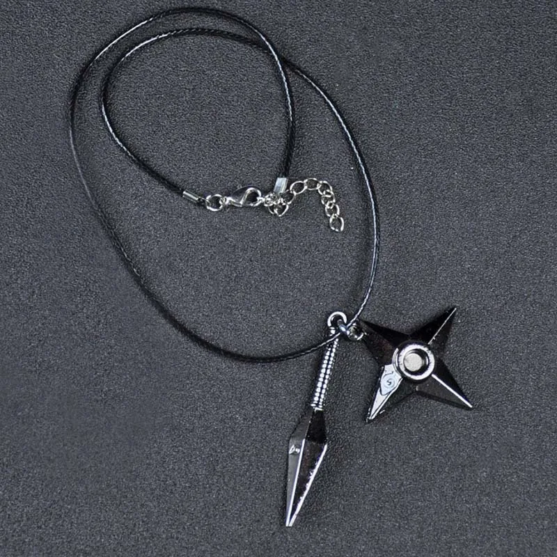 Аниме Наруто Косплей кунай Коноха ниндзя шурикен Итачи Какаси металлическое