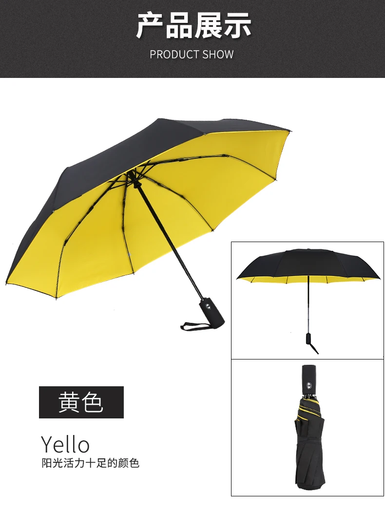 Comprare Affari Ombrello Automatico Antivento Creativo Reverse Pieghevole Umbrella Corporation Academy Guarda Chuva Di Sopravvivenza Gear YY50YS