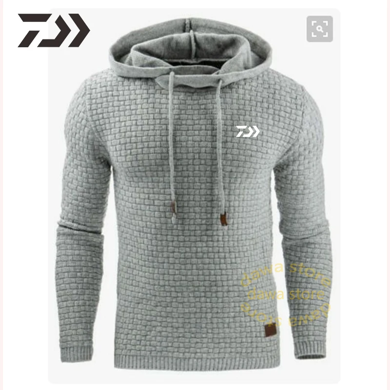 Толстовка Daiwa мужская с длинным рукавом свитшот дышащая одежда для рыбалки