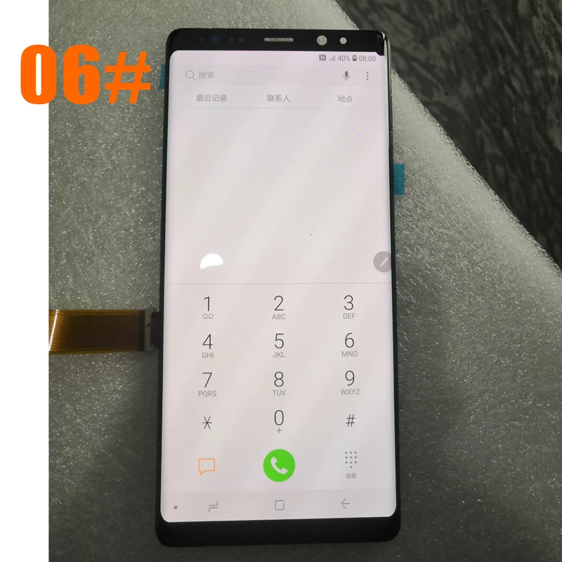 100% протестированный для SAMSUNG GALAXY Note 8 LCD Note8 дисплей кодирующий преобразователь