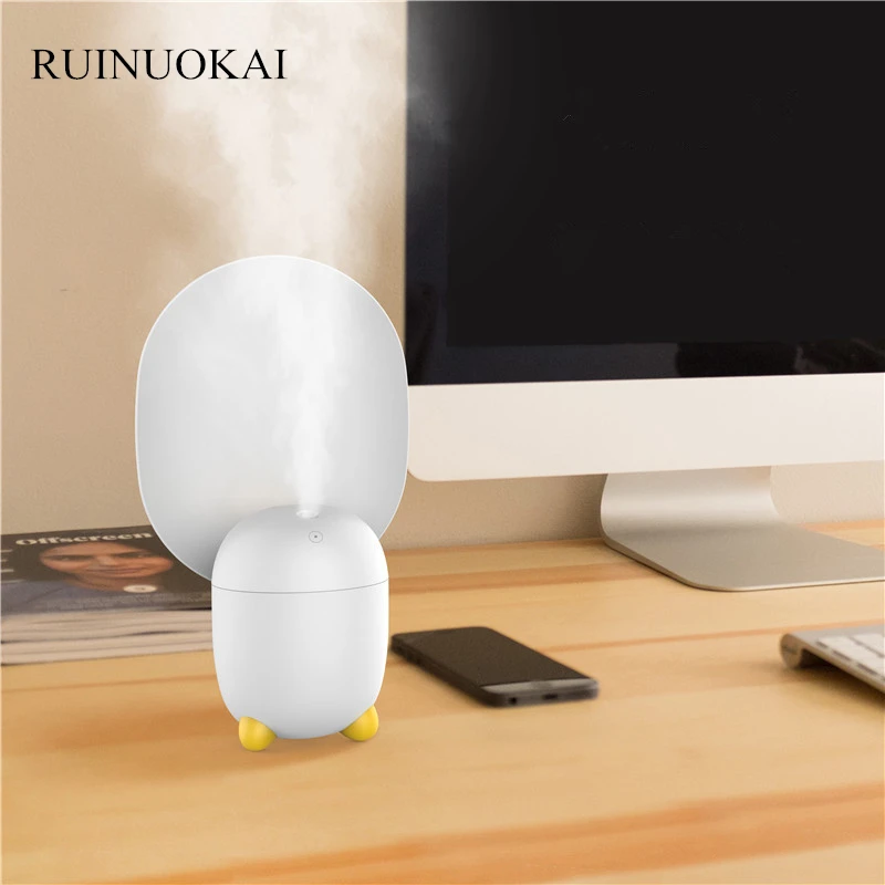 Ультразвуковой мини-увлажнитель воздуха 300 мл | Бытовая техника